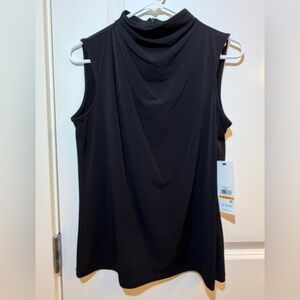 Calvin Klein Black Sleeveless Blouse Size Small